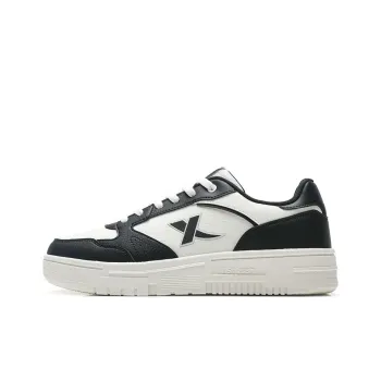 XTEP Waterproof And Wear resistant Low Top Skateboard Shoes Men's Black White