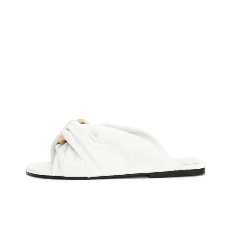 JW Anderson Chain Twist-detail Slides-0
