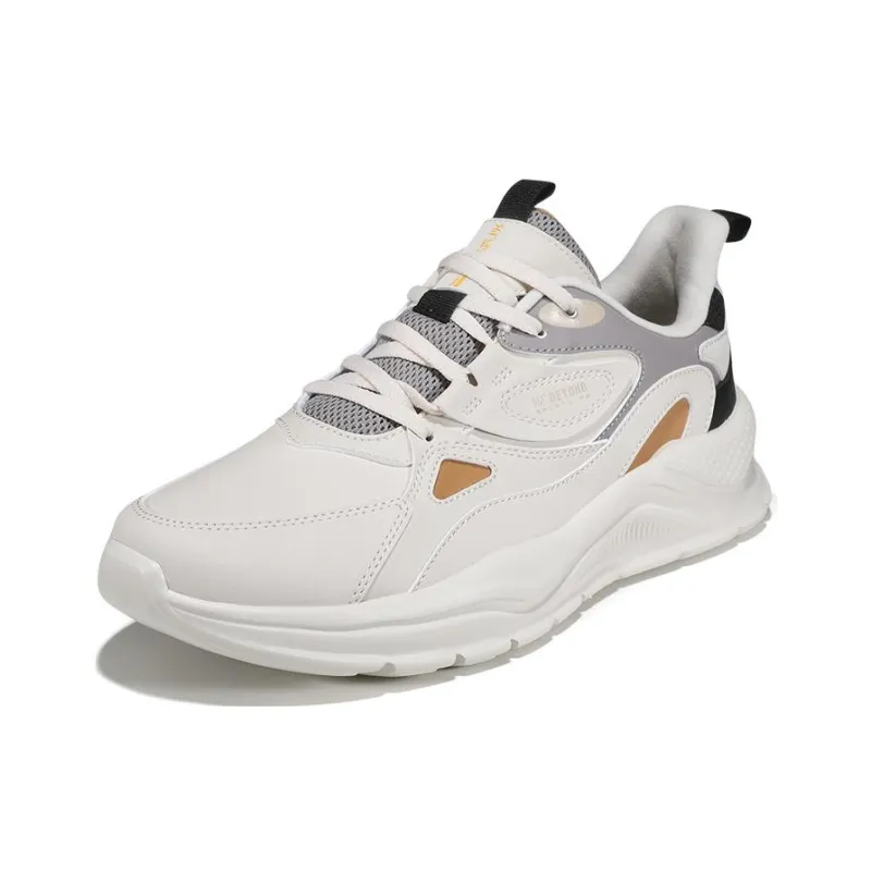 361° Low Top Running Shoes Men's White Gray-1