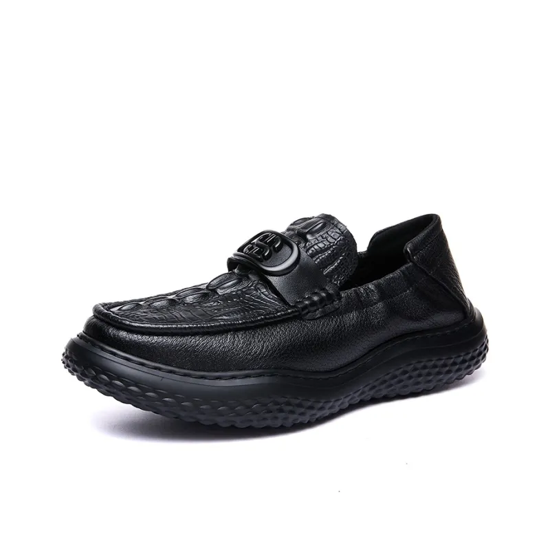 SHERIDan British Style Loafers Men's Black-1