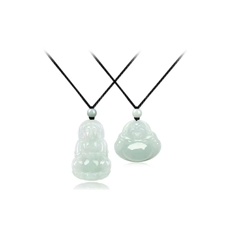 Bailijin Bean Type Jadeite Necklaces Unisex-2