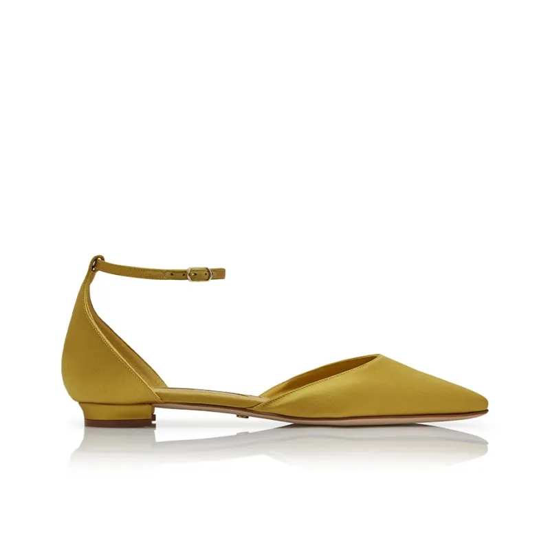 MANOLO BLAHNIK Casual Single Shoes Women's Yellow-1