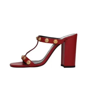 VERSACE Slide Slippers Women's Red