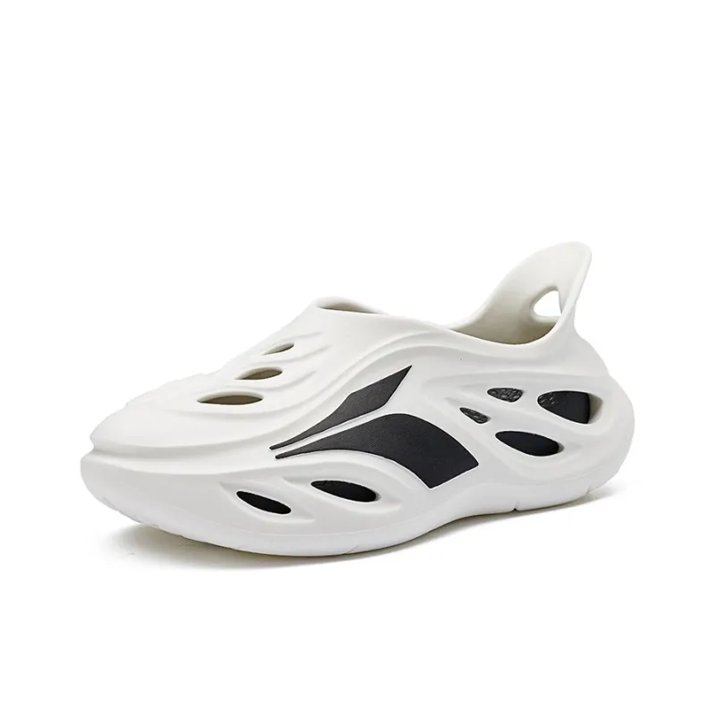 361° Whale Clogs Unisex White Black-2