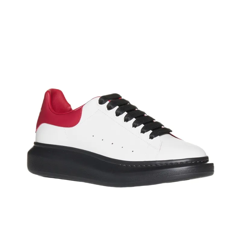 Alexander McQueen Oversized Sneaker 'New Ivory Garnet'-1