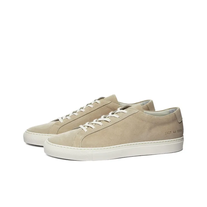 COMMON PROJECTS Achilles Suede Low 'Off White'-2
