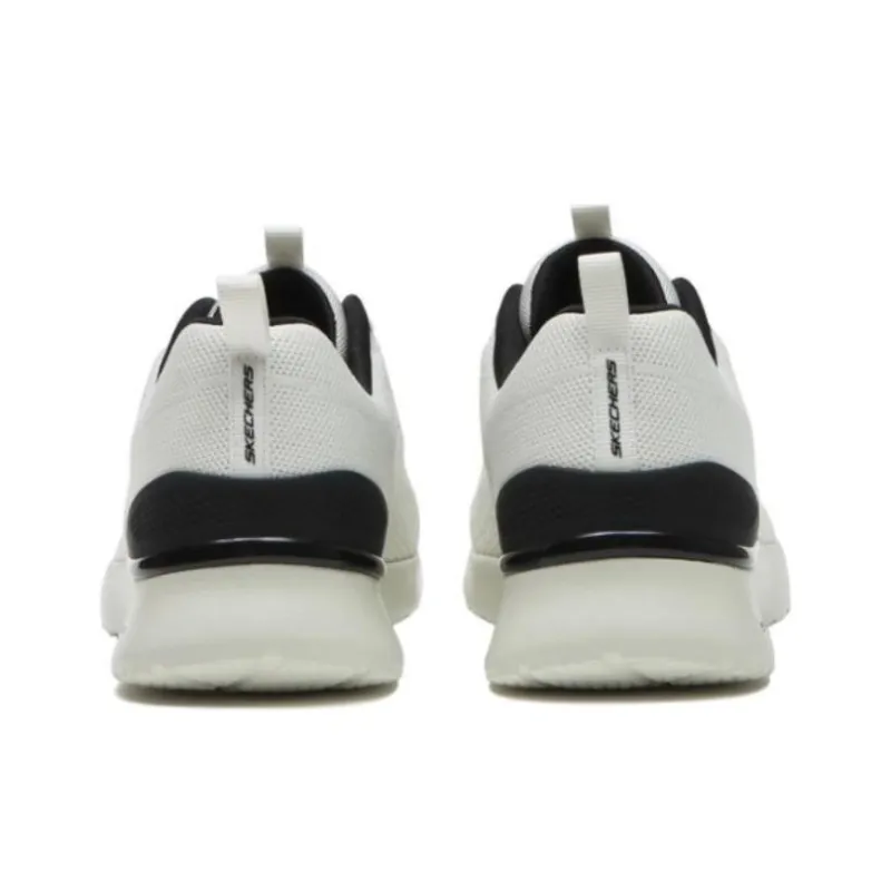 Skechers Shock Absorbers With Slip Resistant And Abrasion Resistant Properties Low Top Casual Shoes Men's White-3