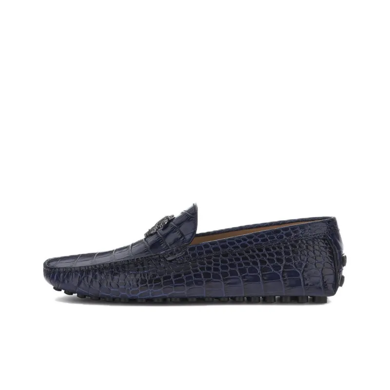 Roberto Cavalli Beanie Shoes Men's Blue-0