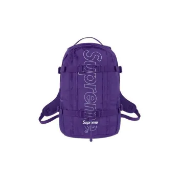 Supreme FW18 Fabric Backpack Regular Unisex Purple