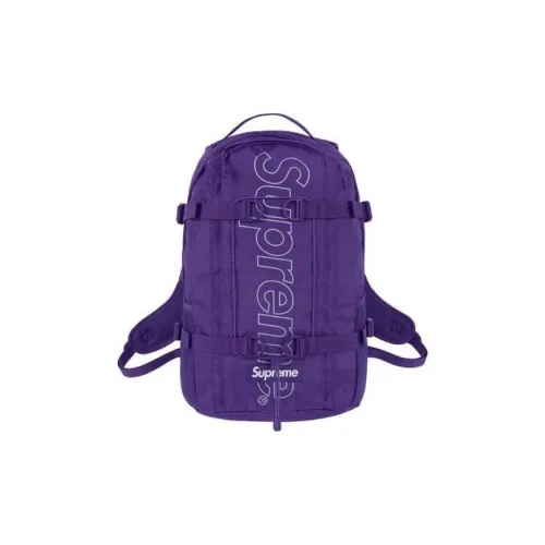 Supreme FW18 Backpacks Purple