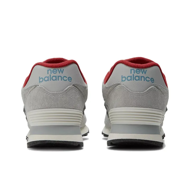 New Balance 574 Blue Varsity Red Women's-4