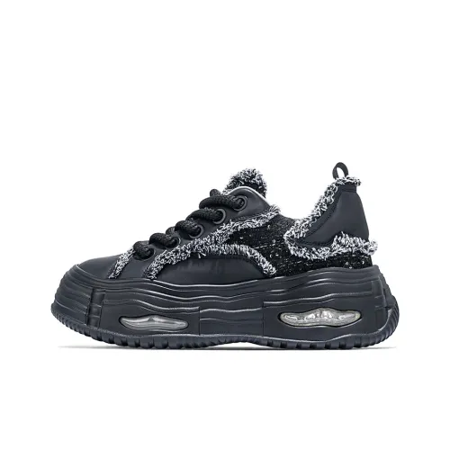 SALAXI Slip-Resistant Low-Top Chunky Sneakers Unisex