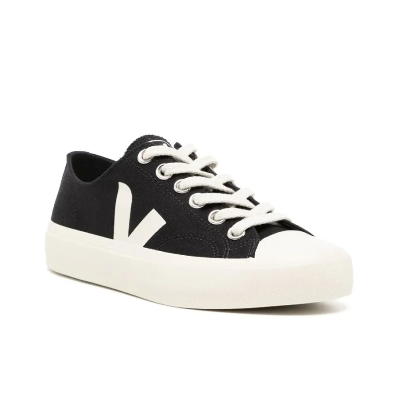 VEJA Wata Ii Low Top Sneakers 'Black White'-3