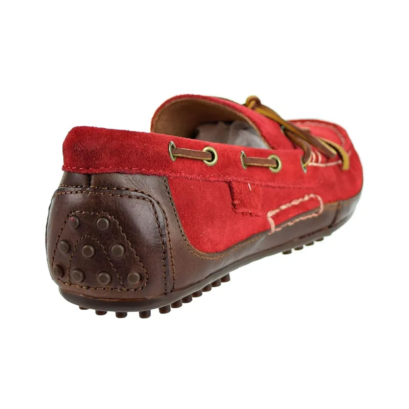 Polo Ralph Lauren Wyndings Slip-On-Driving Loafer Real Red-3