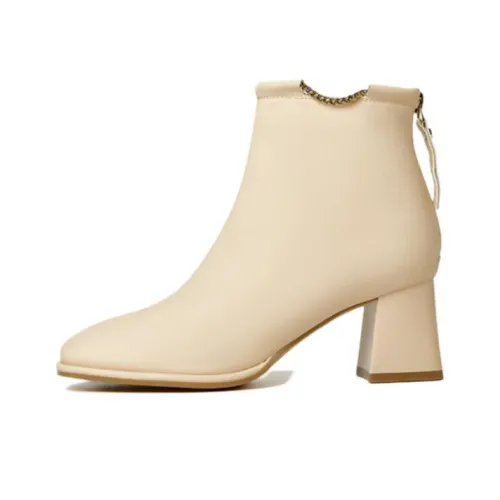 JOSINY Ankle Boots Women's Off White