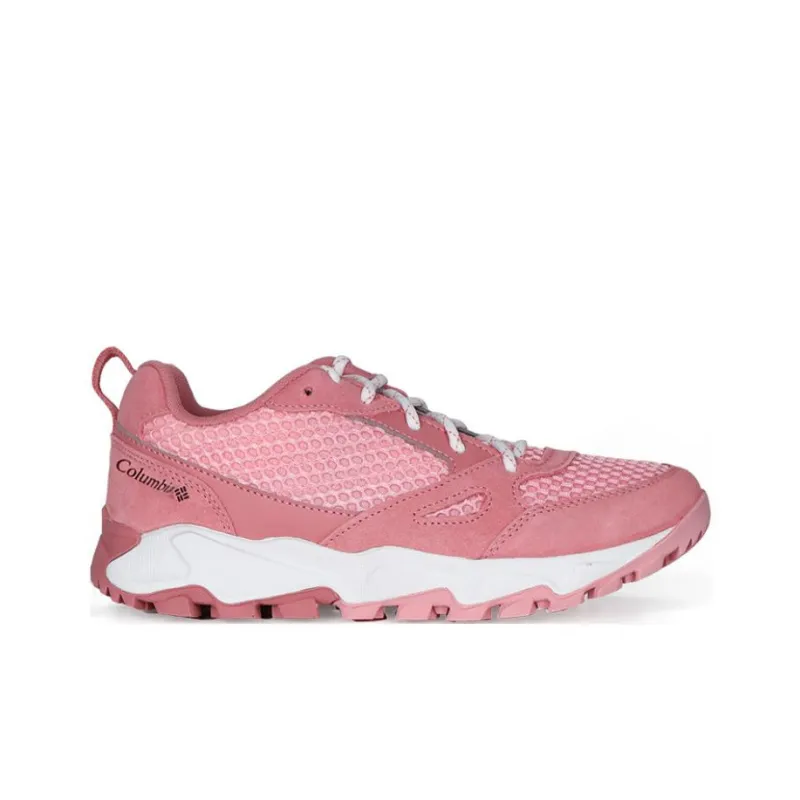 Columbia Anti Slip Wear Resistant Low Top Outdoor Shoes Women's Pink-1