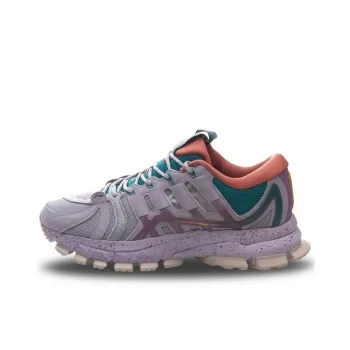 LiNing Cushioning Rebound Coverage Support Low Top Sports Casual Shoes Men's Gray Green