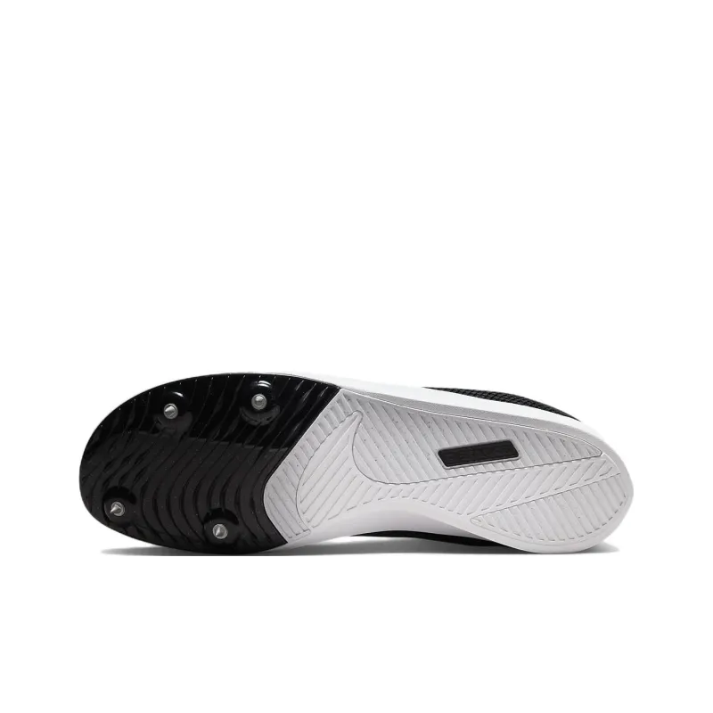 Nike Air Zoom Rival Distance Spikes 'Black Metallic Silver'-5