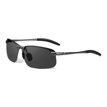Sha Lehua Titanium Alloy Square Sunglasses Unisex