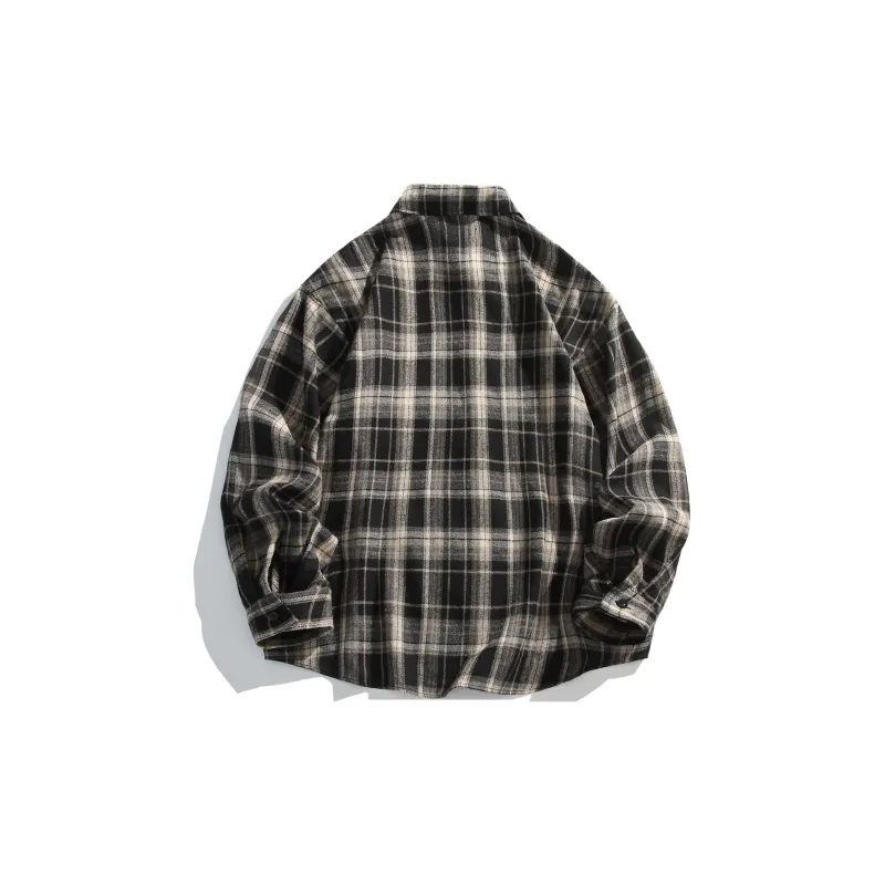 PAINT STAIN Long Sleeved Shirt Unisex-6