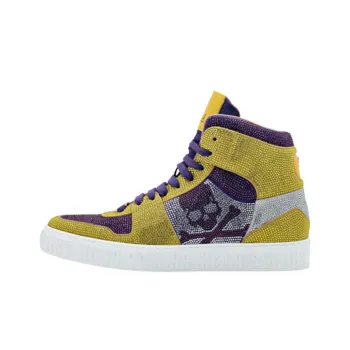 PHILIPP PLEIN Strass Skull High-top Sneakers
