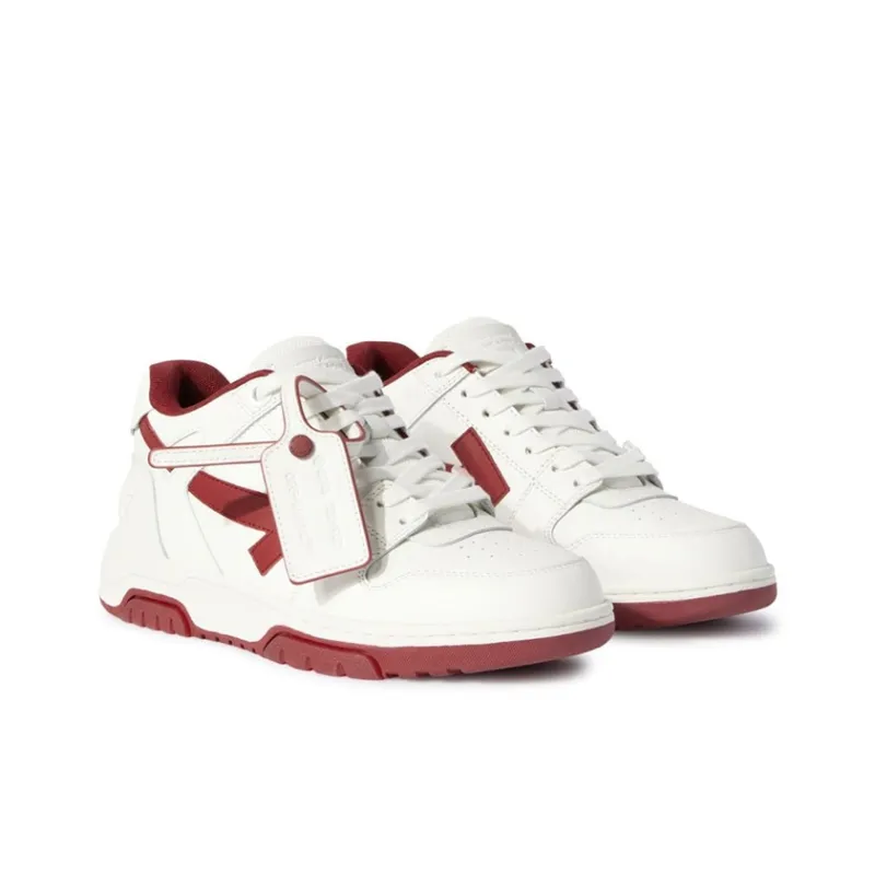 OFF WHITE Out Of Office Leather Sneakers Women's-2