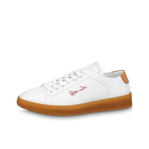 LOUIS VUITTON Lv Resort Sneakers 'White Orange'