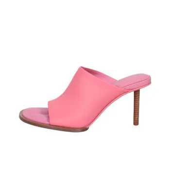 Jacquemus Les Mules Rond Carré Leather Mules