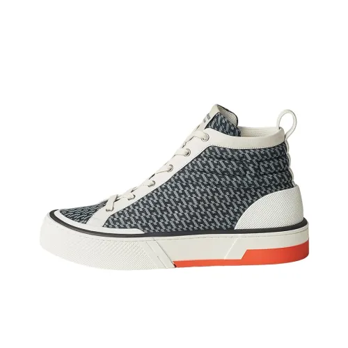 HERMES Stylish Skateboarding Shoes Men's Light Blue