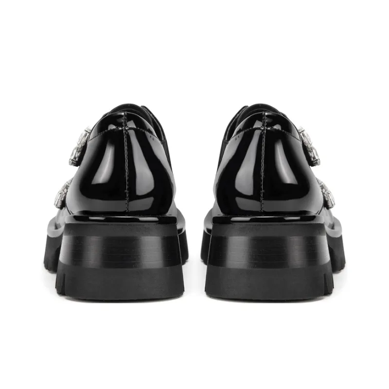 MIO Casual Single Shoes 6.5cm Women's Black-3