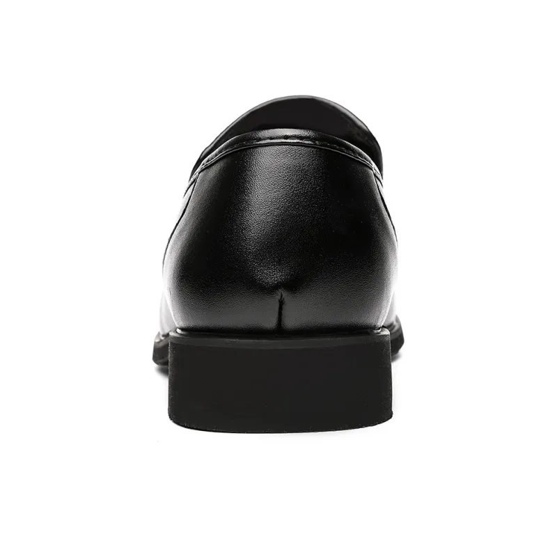 CHINT Dress Shoes Men Low Top Black-2
