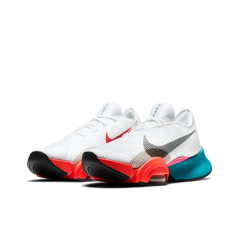 Nike Air Zoom Superrep 2 White Crimson Teal-2