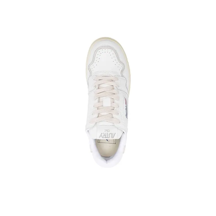 AUTRY Clc Leather Sneakers 'White'-3