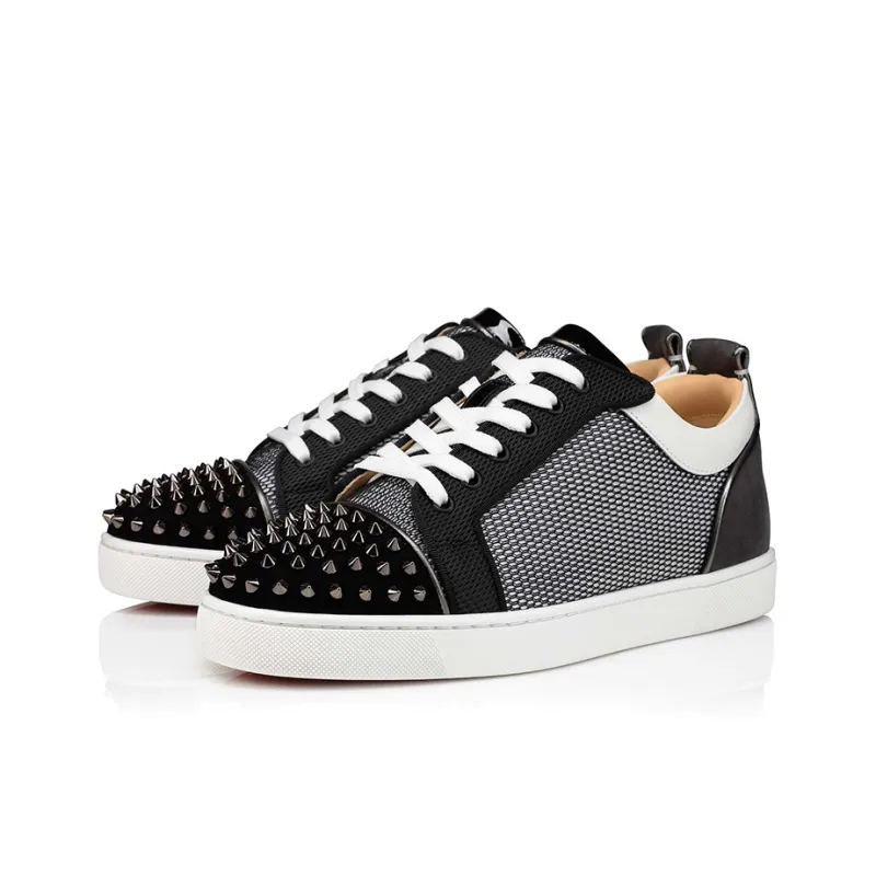 Christian Louboutin Louis Stud-embellished Sneakers-2