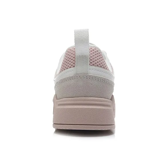 LiNing ACE Slip Resistant Cushioning Wear Resistant Low Top Skateboard Shoes Women's Pink-3