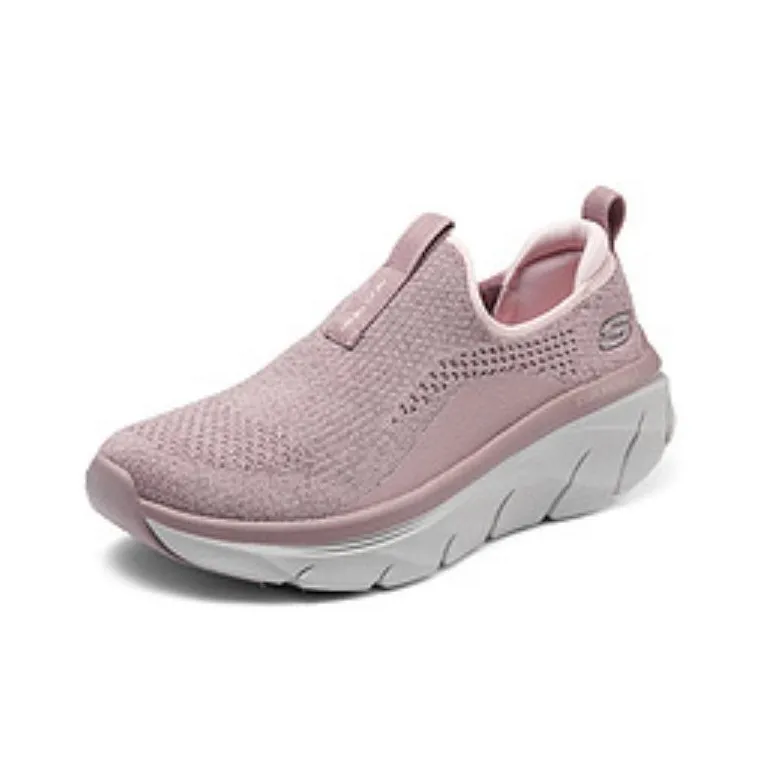 Skechers Shock Absorbers Rebound Low Top Casual Running Shoes Women's Pink-2