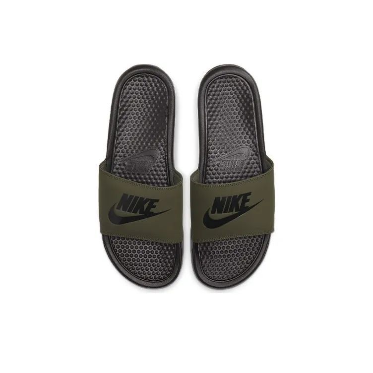 Nike Benassi Jdi Slide 'Black Cargo Khaki'-2