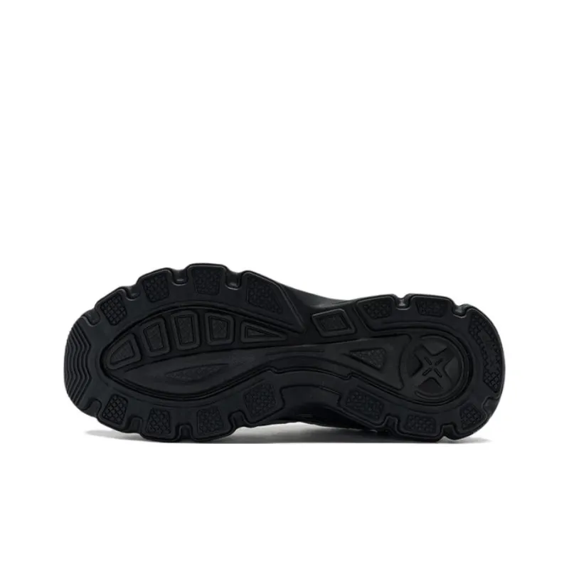 XTEP Enable Source 2000 Anti Slip Wear Resistant Low Top Casual Shoes Men's Black Gray-4