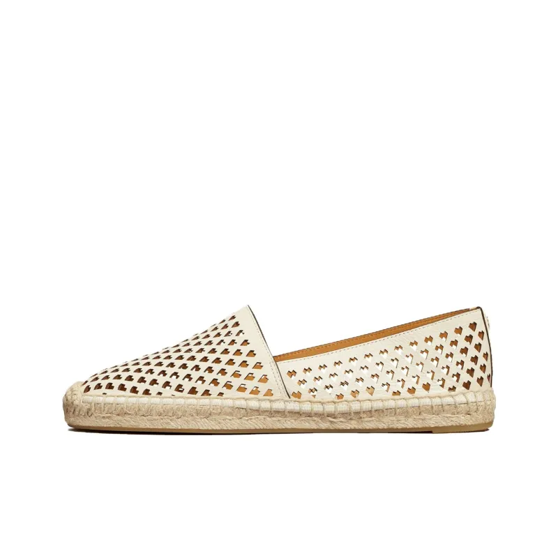 TORY BURCH Espadrilles Women's Ivory White-0