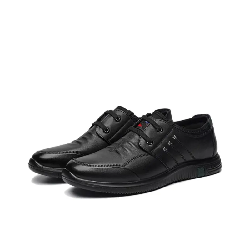 Spider King Dress Shoes Men's Black-4