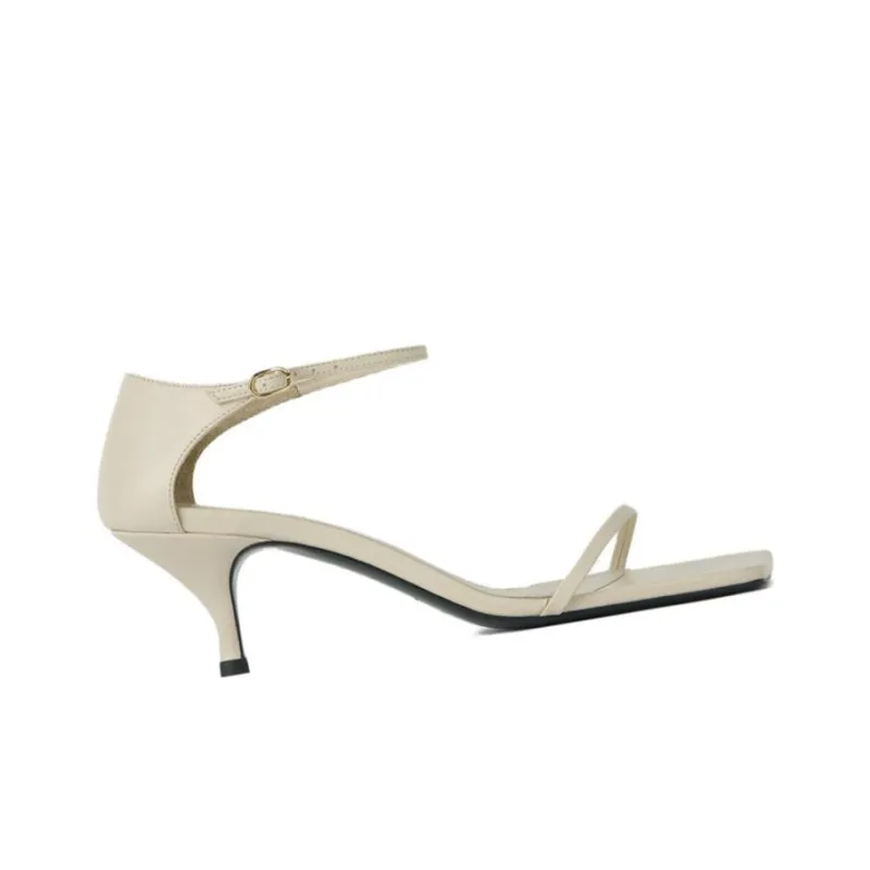 TOTEME Kitten-heel Leather Sandals Women's-1