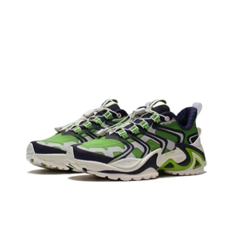LiNing Cat Paw ACE Cushioned Anti Slip And Wear Resistant Lightweight Low Top Casual Shoes Women's Green-2