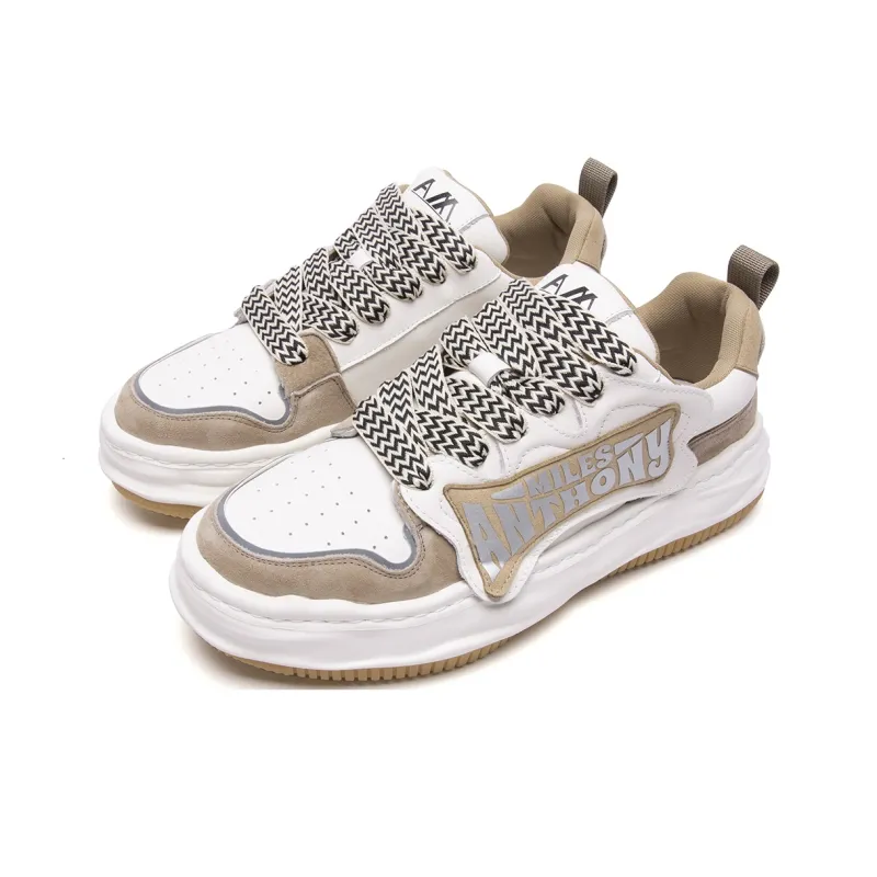 Anthony Miles Slip-Resistant Cushioning Wear-Resistant Low-Top Skateboard Shoes Men's-8