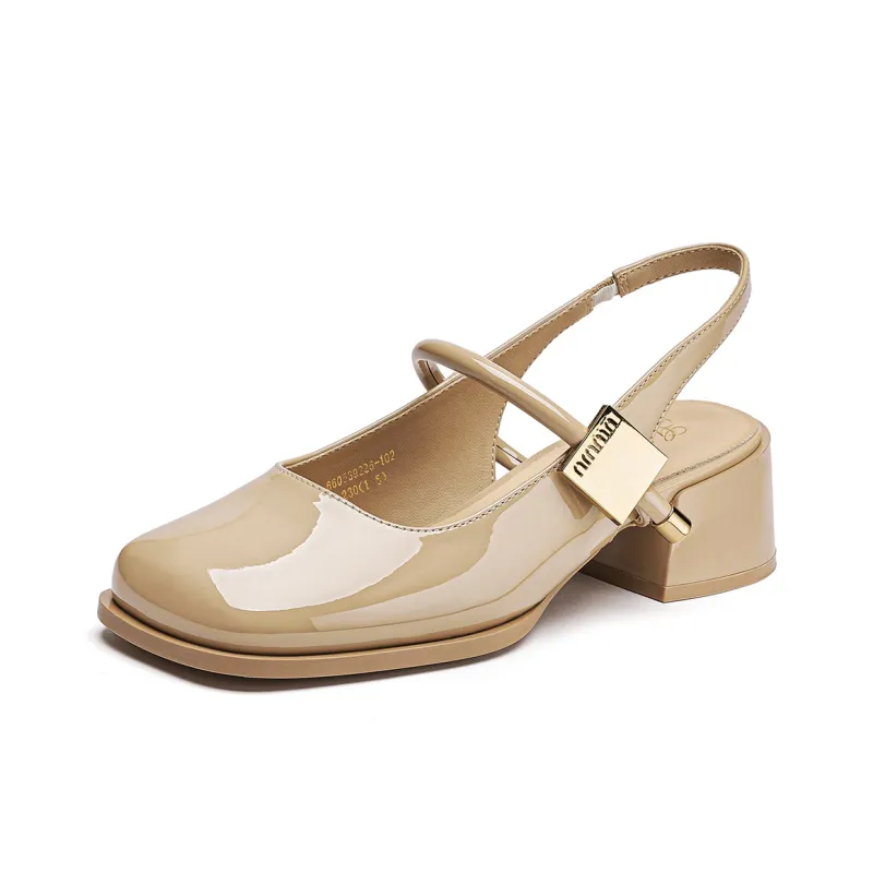 GEMEIQ One Strap Sandals 5cm Women's-4