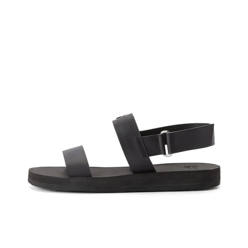 Giuseppe Zanotti/GZ Gz Saiph Beach Sandals Men's Black-0