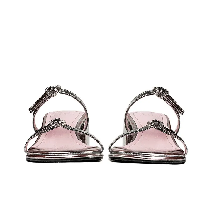 Wonderful Couple Slide Slippers 5cm Women's-3