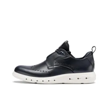 Ecco Dress Shoes Men Low Top Blue