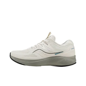 Saucony Lancer 2 Cushioning Anti Slip And Wear Resistant Low Top Running Shoes Unisex Beige Green