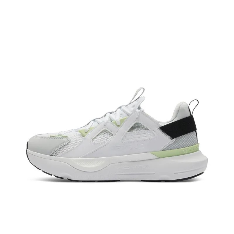Under Armour Anti Slip Wear Resistant Low Top Casual Shoes Unisex White-0