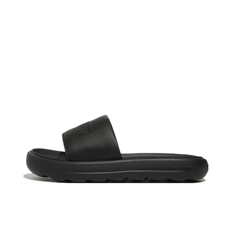 FILA Drifter V2 Large Logo Slides 'Black'-0